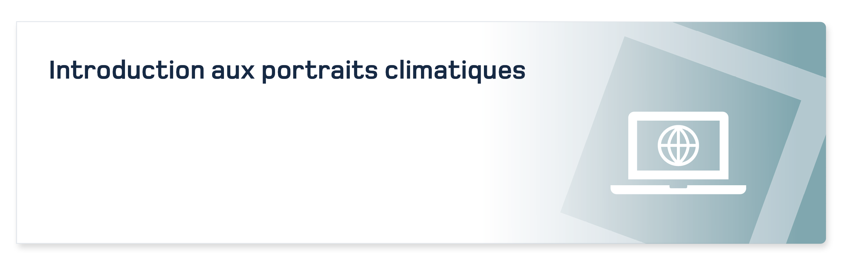 climate portraits