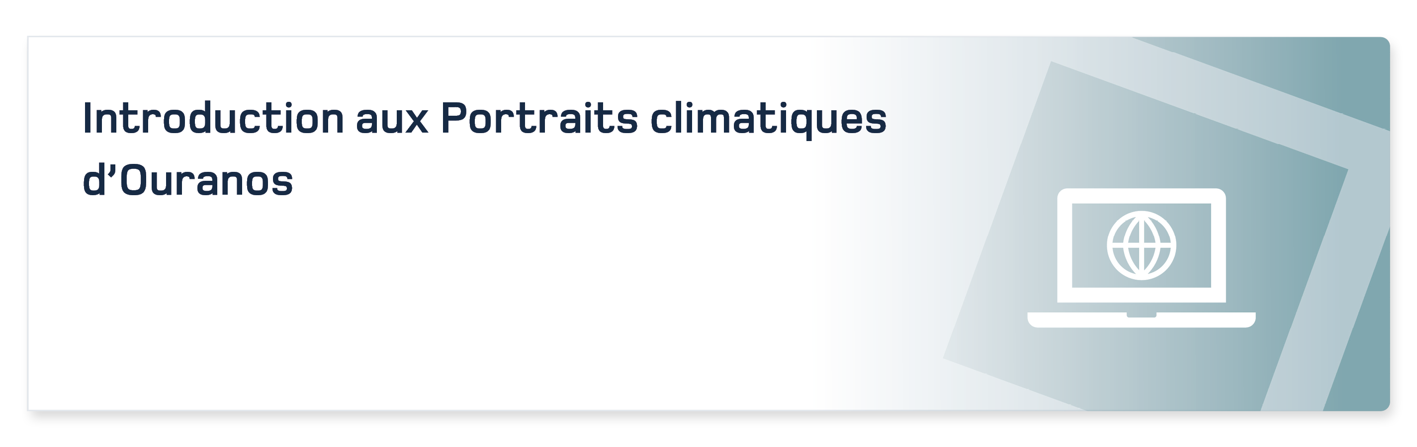 intro portraits climatiques